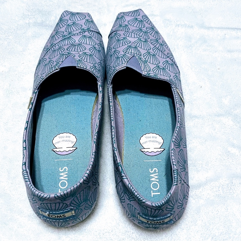 Toms mermaid flats